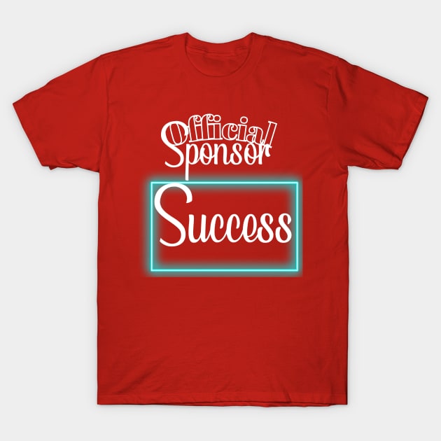 Official sponsor success T-Shirt by Jackson